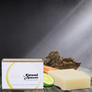 Natural Answer Conditioner Bar For Men - Gold