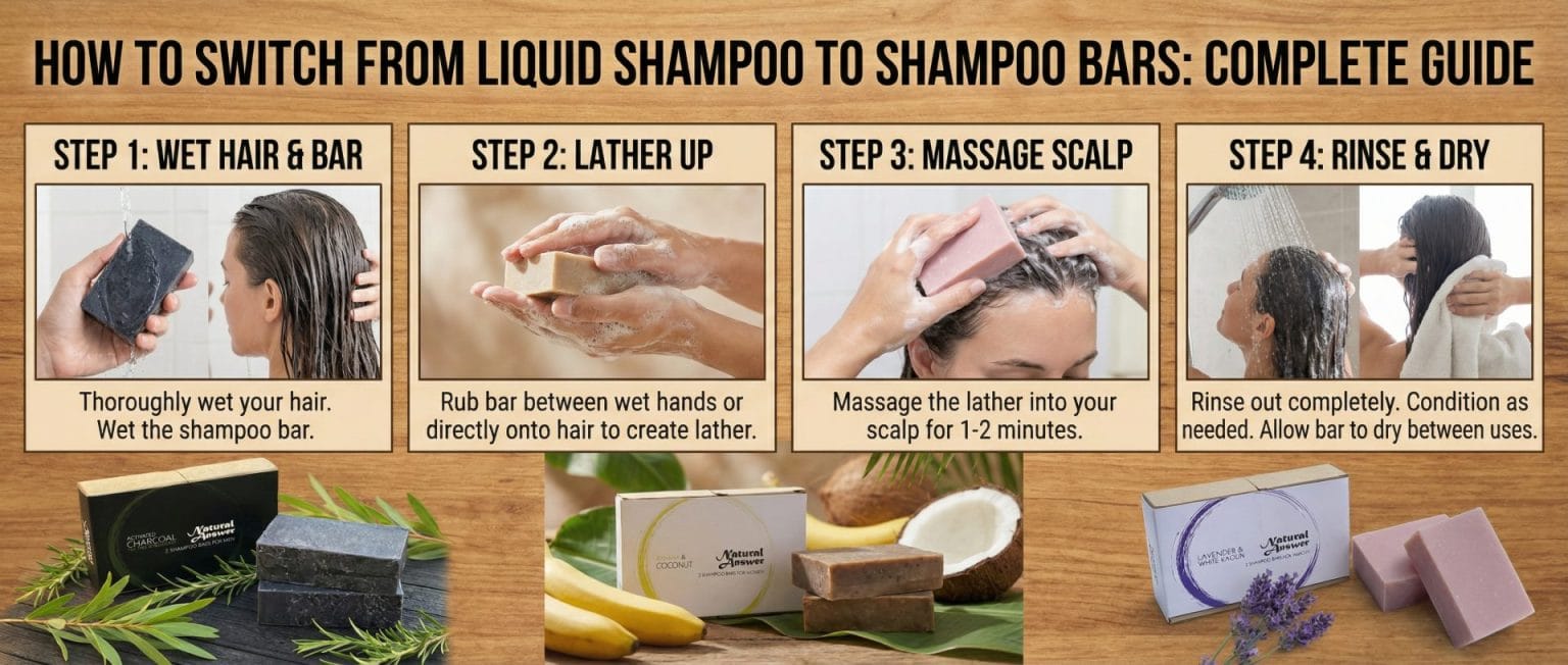 How to Use a Shampoo Bar Correctly