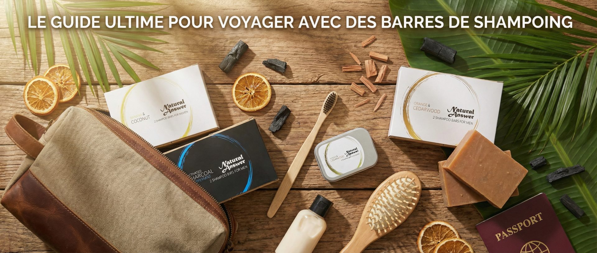 Le guide ultime pour voyager avec des barres de shampoing