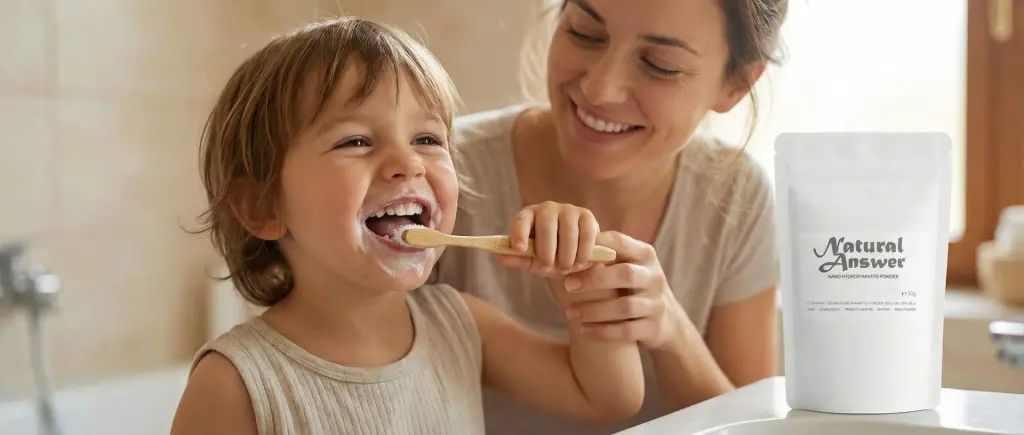 dentifrice naturel enfants brossage