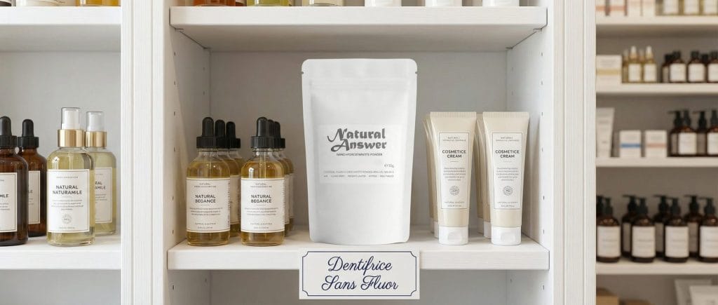 dentifrice sans fluor naturel france