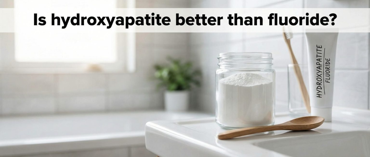 Is hydroxyapatite better than fluoride?