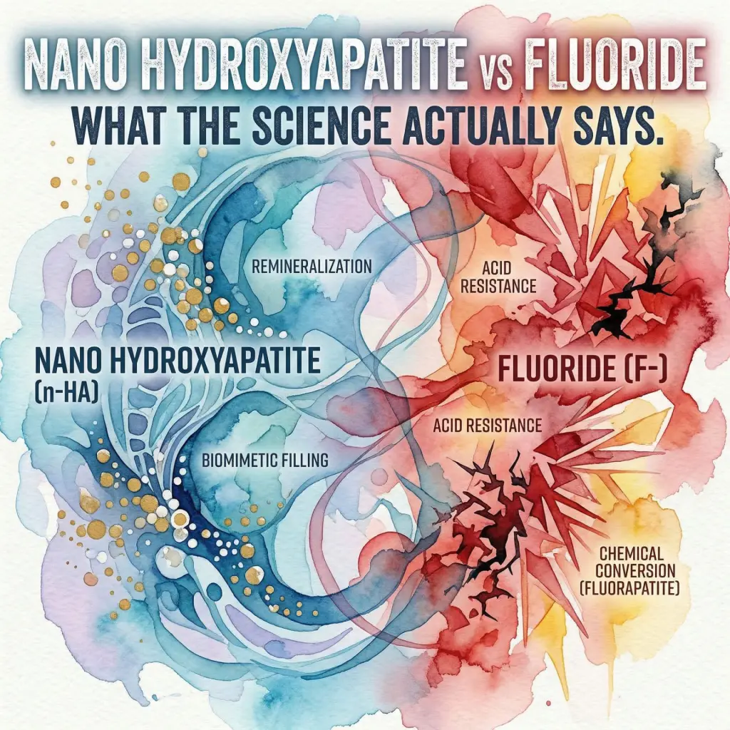 Nano Hydroxyapatite vs Fluoride