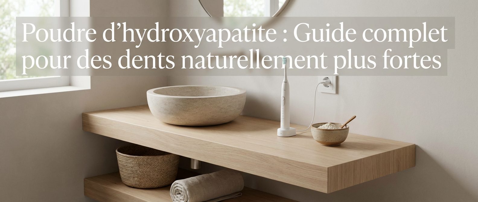Poudre d’hydroxyapatite Guide complet pour des dents naturellement plus fortes