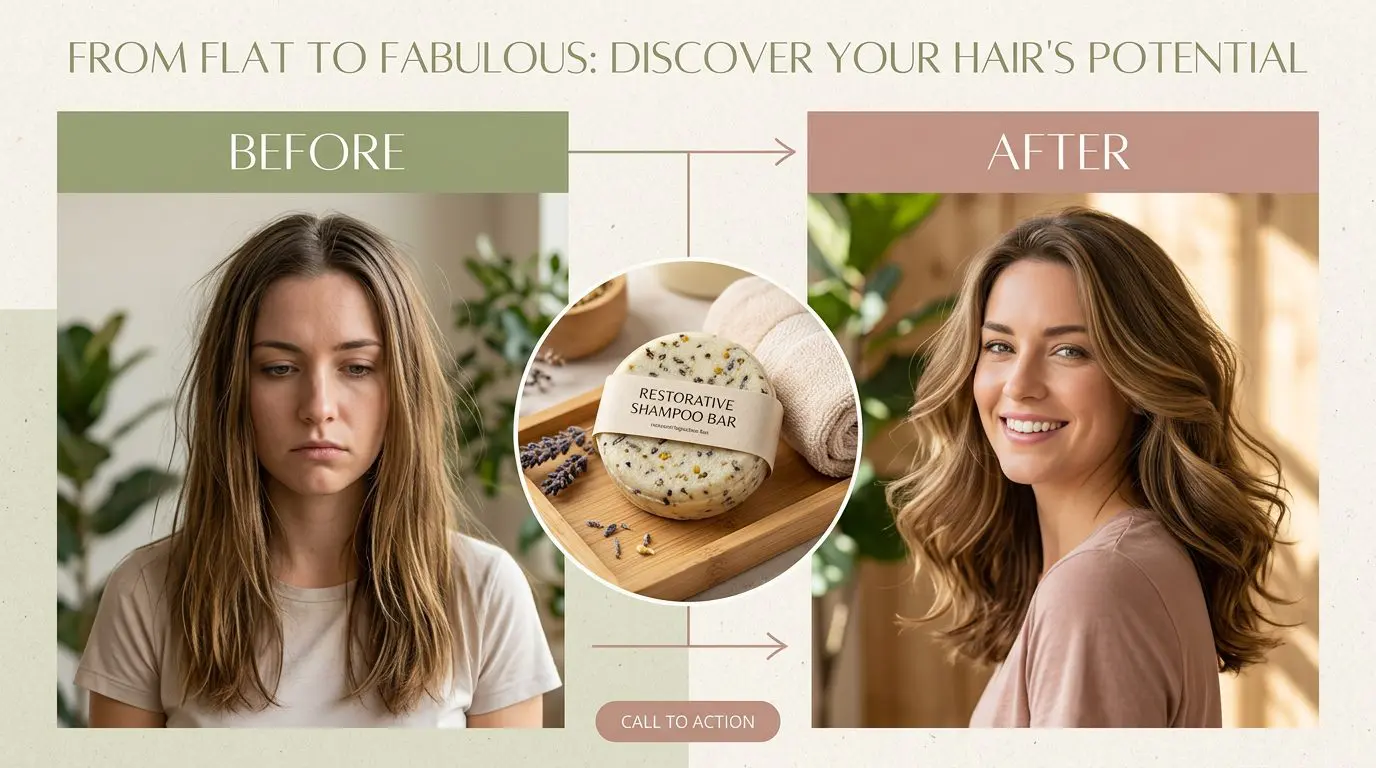 The reset routine for greasy hair with shampoo bars — step by step