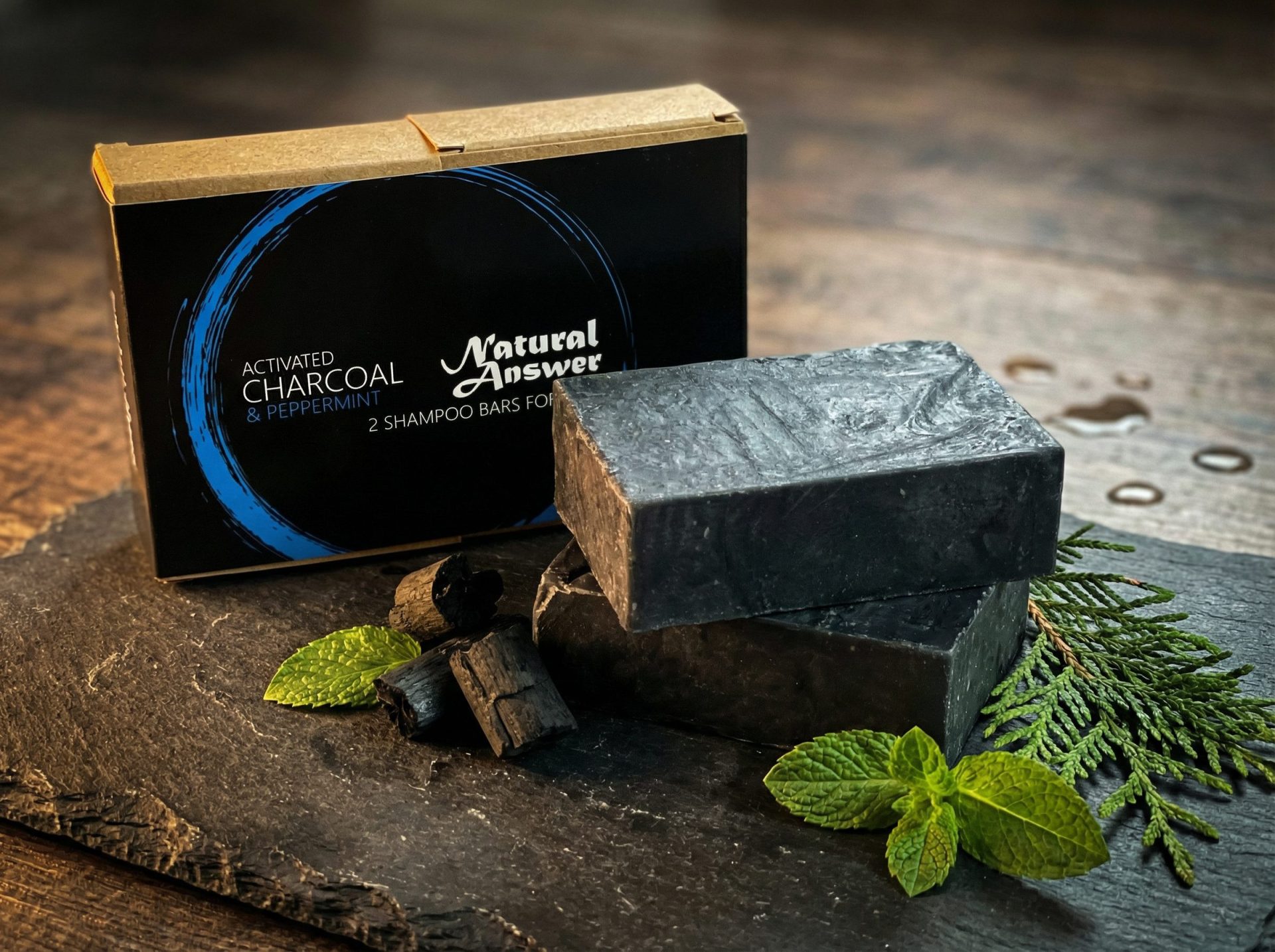 Charbon Actif & Menthe Barre de Shampoing – Image 7
