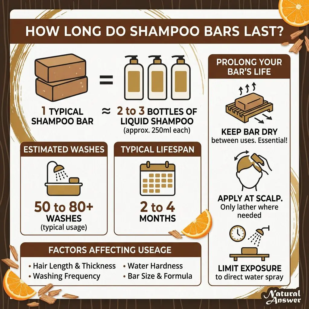 How long do shampoo bars last?