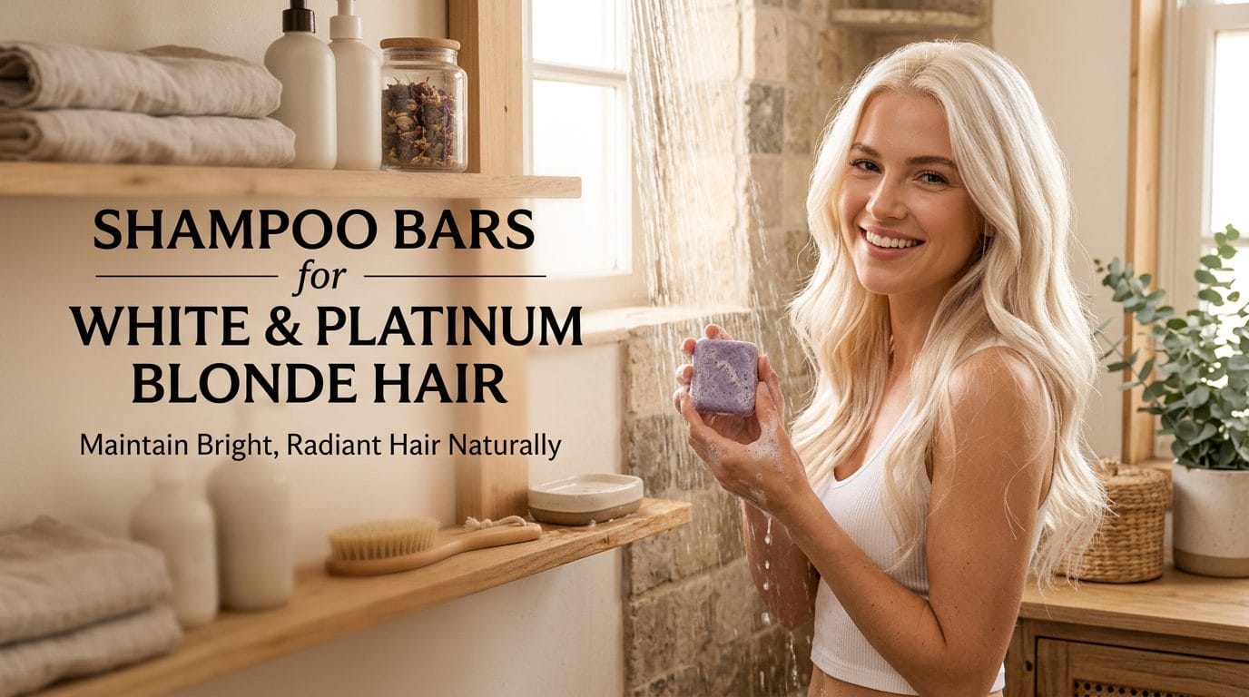 Best Shampoo Bars for White & Platinum Blonde Hair: Anti-Brass Guide