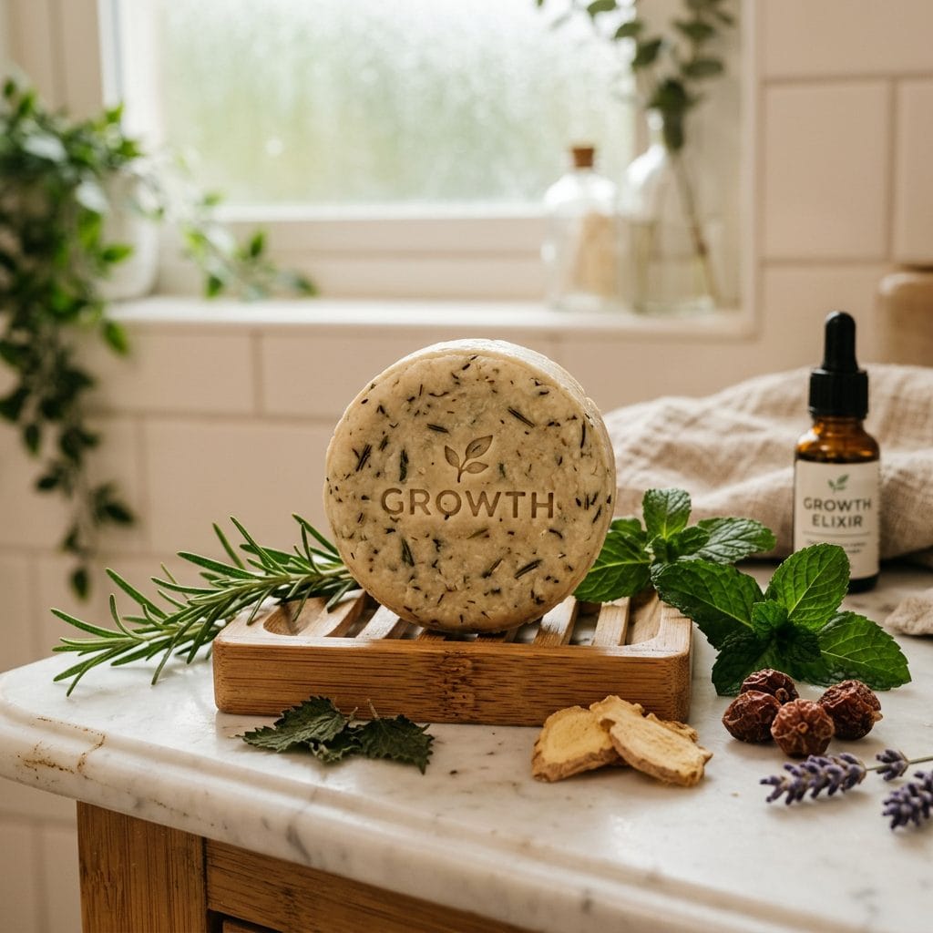 Natural shampoo bar - Shampoo Bars for Hair Growth: Grow Longer, Stronger Hair Naturally