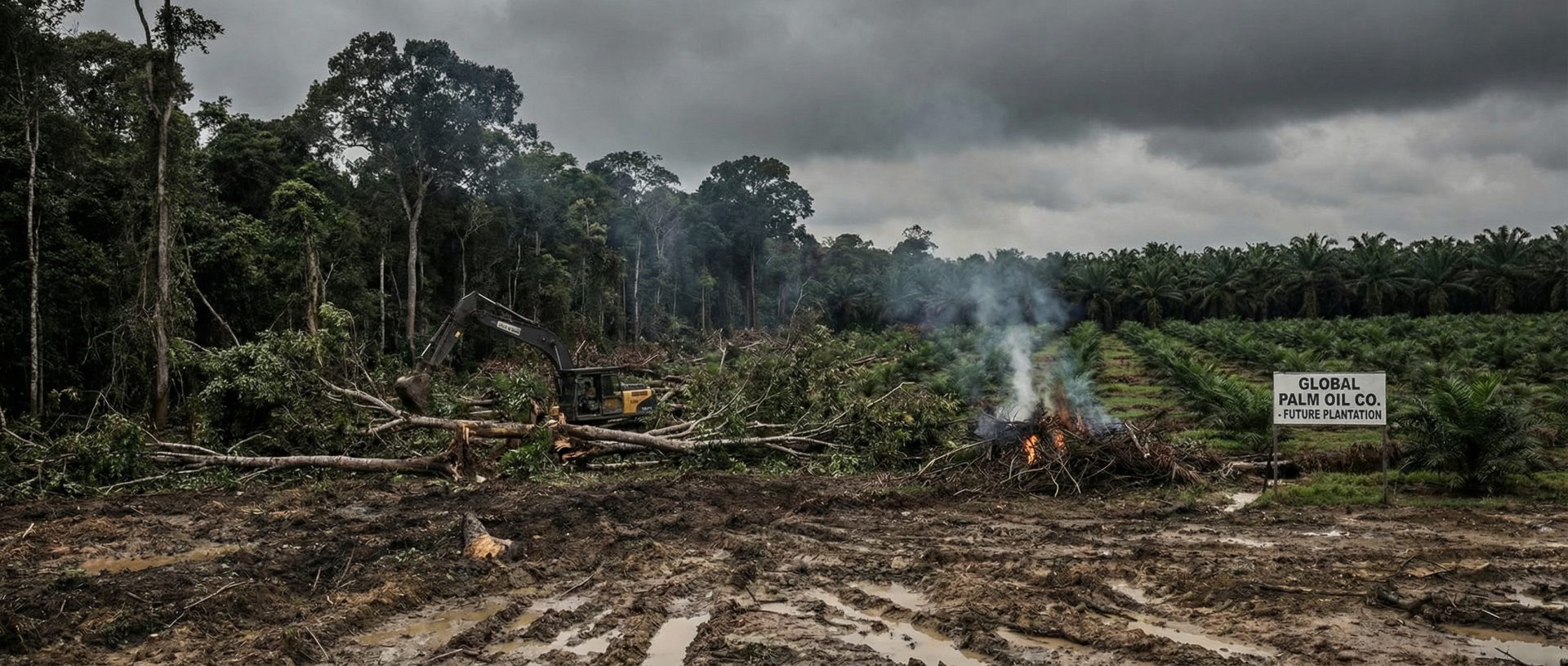 The use of palm oil has detrimental effects for the rain forests.