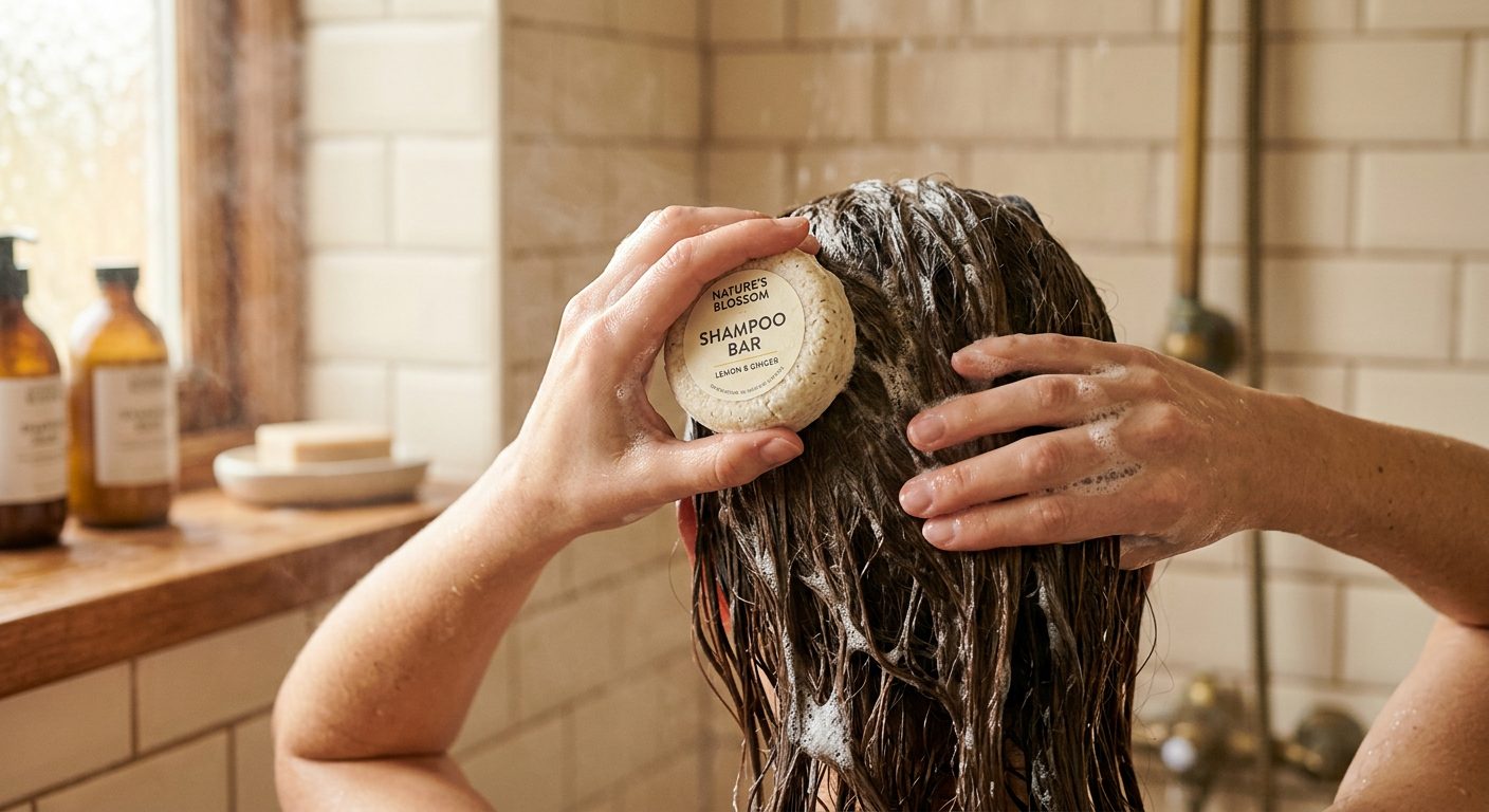 Clarifying wash to remove shampoo bar buildup