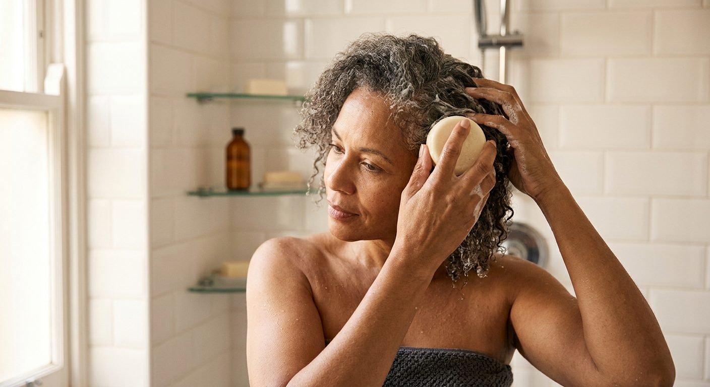 Best Shampoo Bars for Menopause & Hormone Changes: Complete Guide - inline1