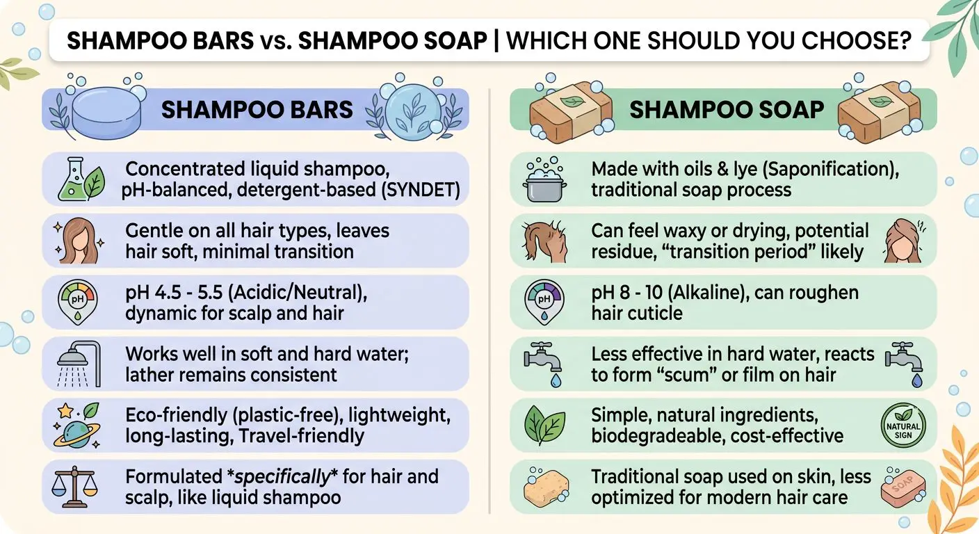 Shampoo Bars vs. Shampoo Soap: What's the Difference? - inline2