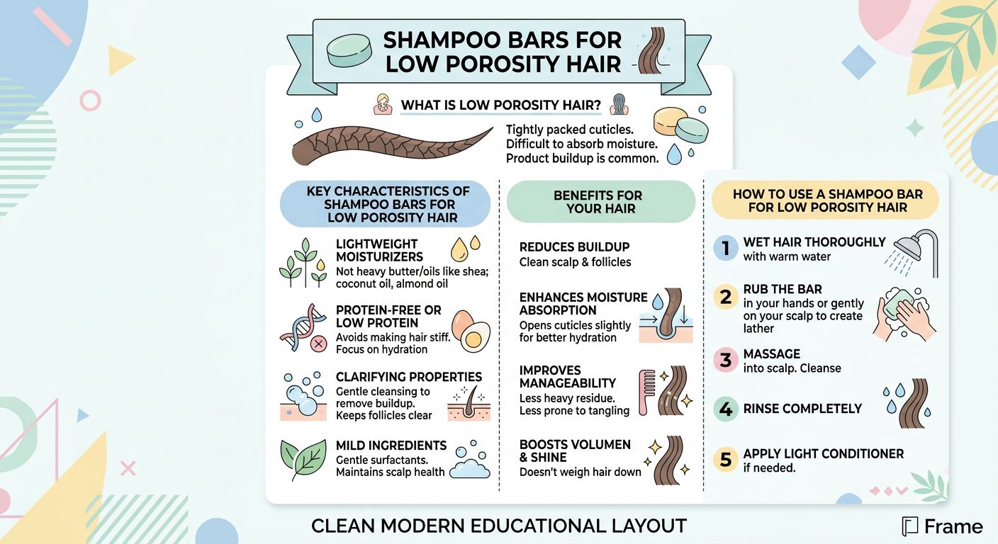 Best Shampoo Bars for Low Porosity Hair: Complete Guide - inline2