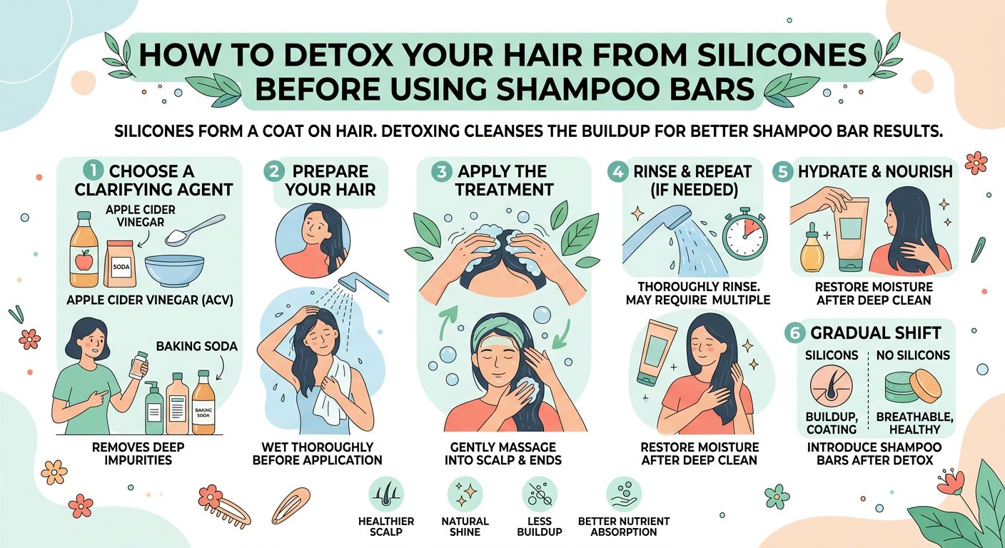 How to Detox Your Hair from Silicones Before Using Shampoo Bars: Complete Guide - inline2