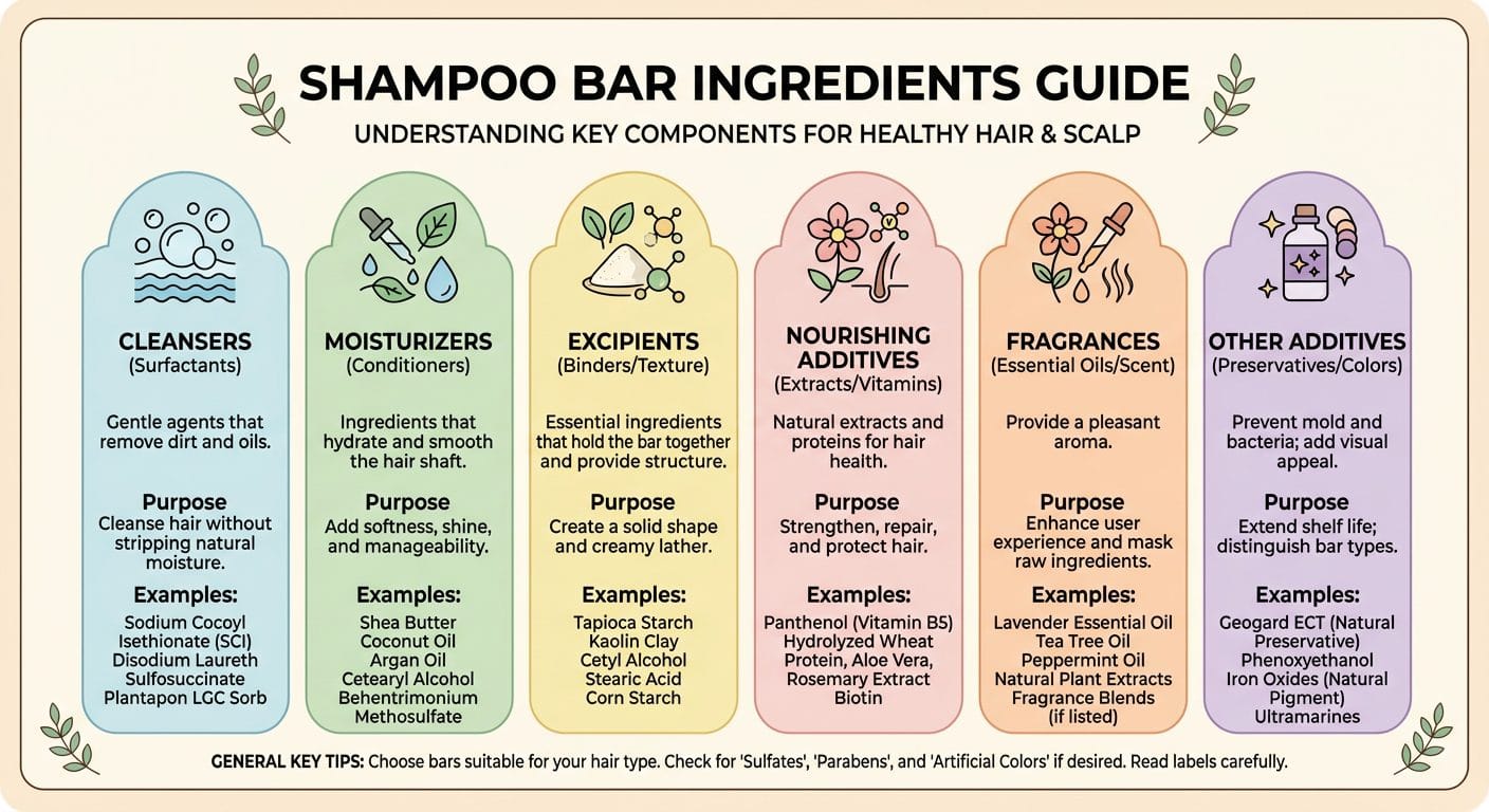 Shampoo Bar Ingredients Guide: What to Look For (And What to Avoid) - inline2