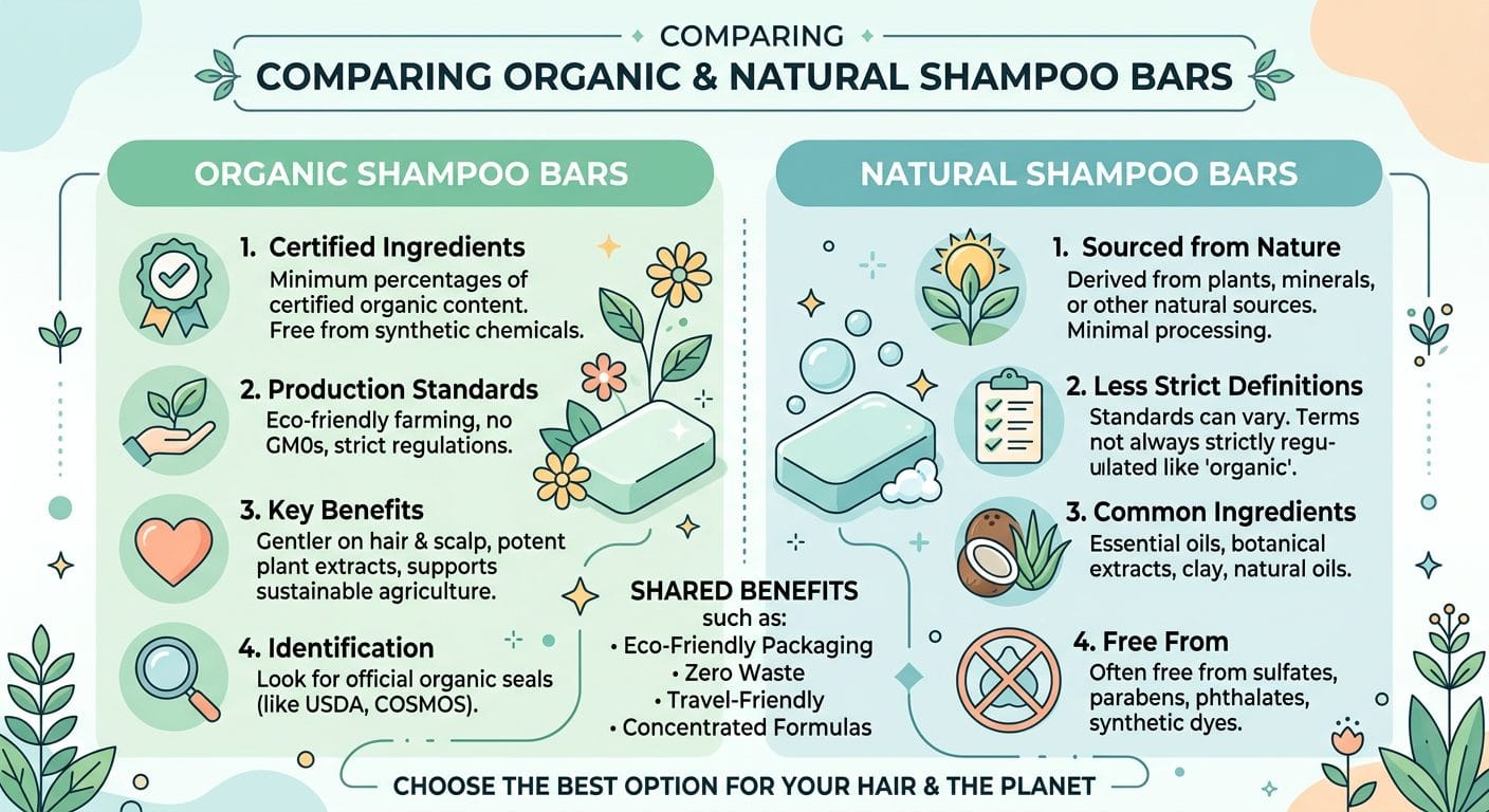 Best Organic & Natural Shampoo Bars: Complete Clean Beauty Guide (2026) - inline2