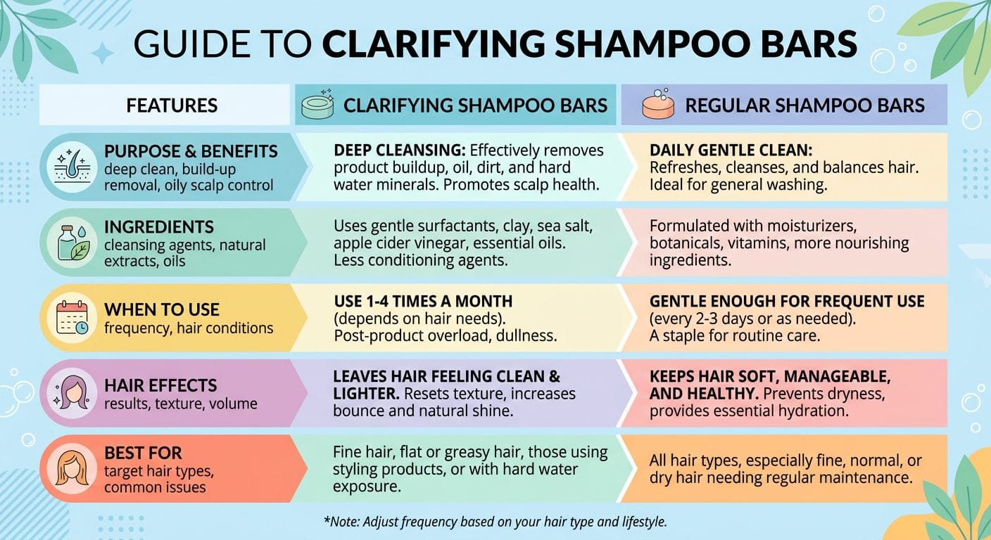 Best Clarifying Shampoo Bars: Deep Clean Guide for Buildup Removal - inline2