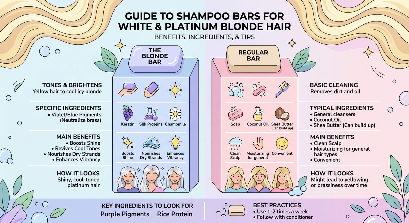 Best Shampoo Bars for White & Platinum Blonde Hair: Anti-Brass Guide - inline2