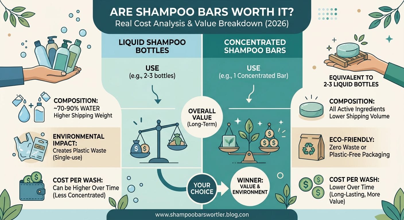 Choosing a quality shampoo bar to save money long-term