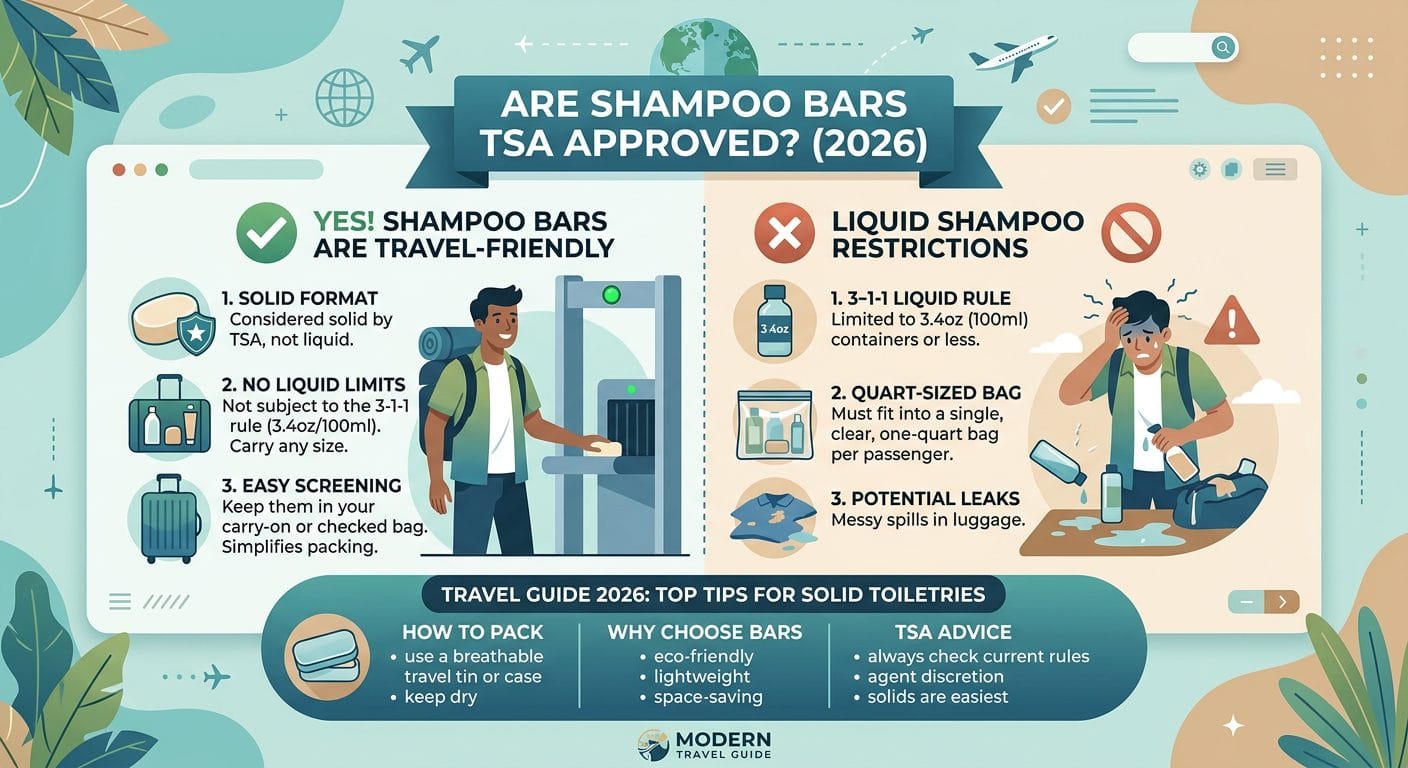 Best shampoo bars for travel — compact, solid, TSA-compliant