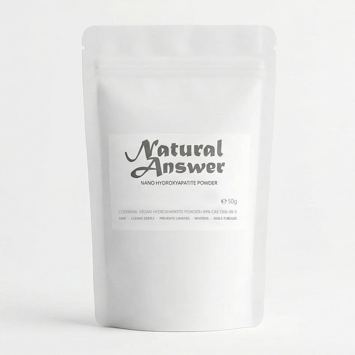 Natural Answer Nano Hydroxyapatite Powder 50g