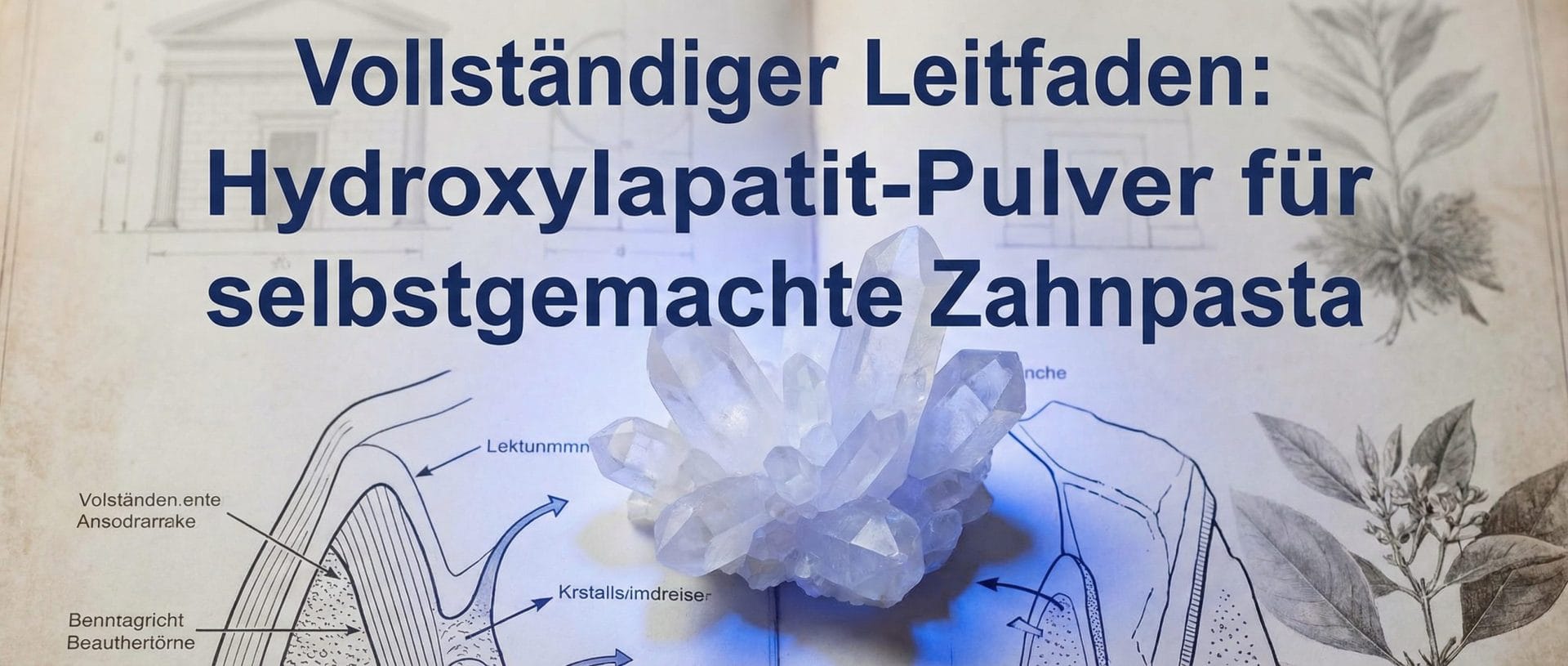 Vollstaendiger Leitfaden Hydroxylapatit-Pulver für selbstgemachte Zahnpasta