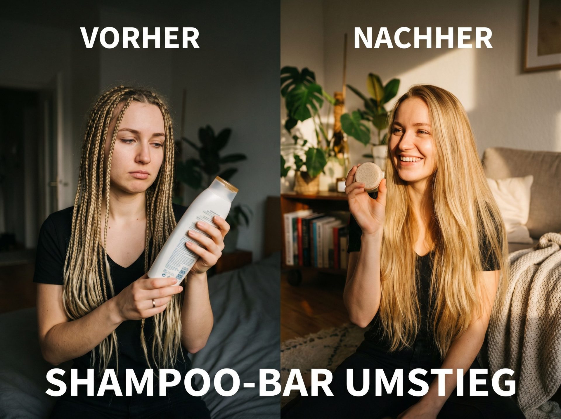 Palmölfreies Shampoo-Bar — natürliche Inhaltsstoffe ohne Palmöl