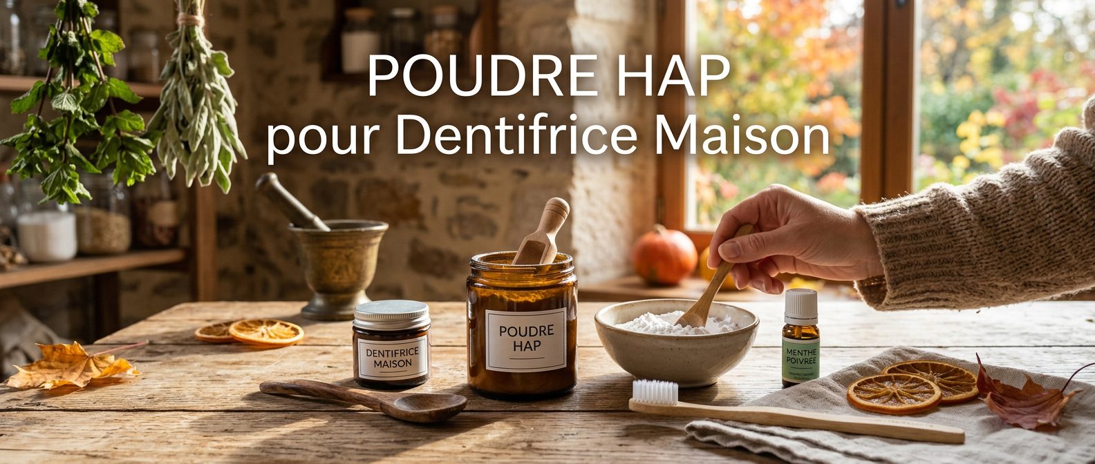 Poudre HAP pour Dentifrice Maison – Guide Complet