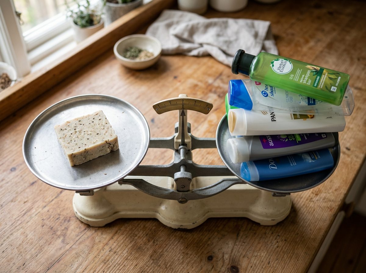 Shampoo Bars vs Bottles Impact