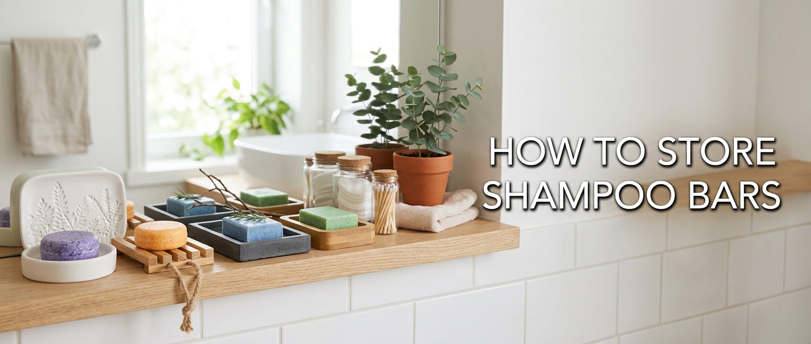 How to Store Shampoo Bars