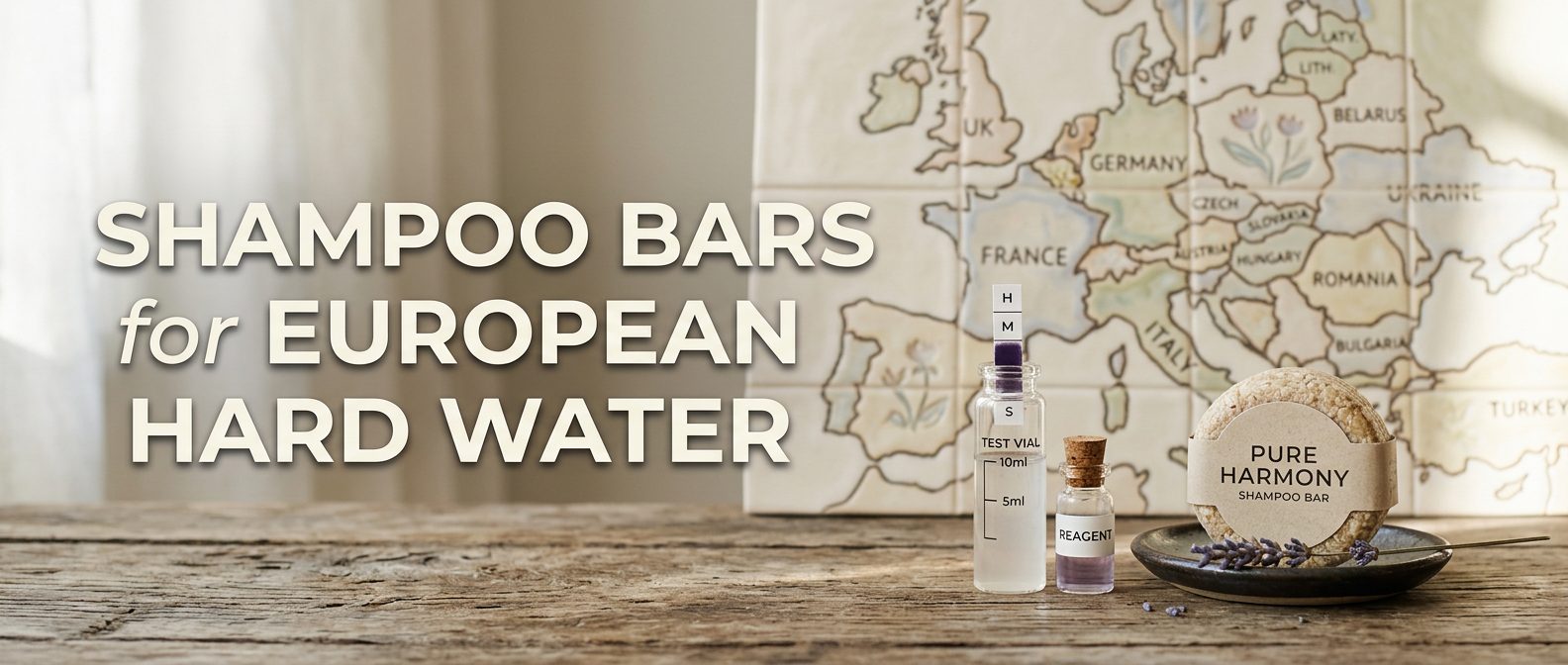 Shampoo Bars for European Hard Water
