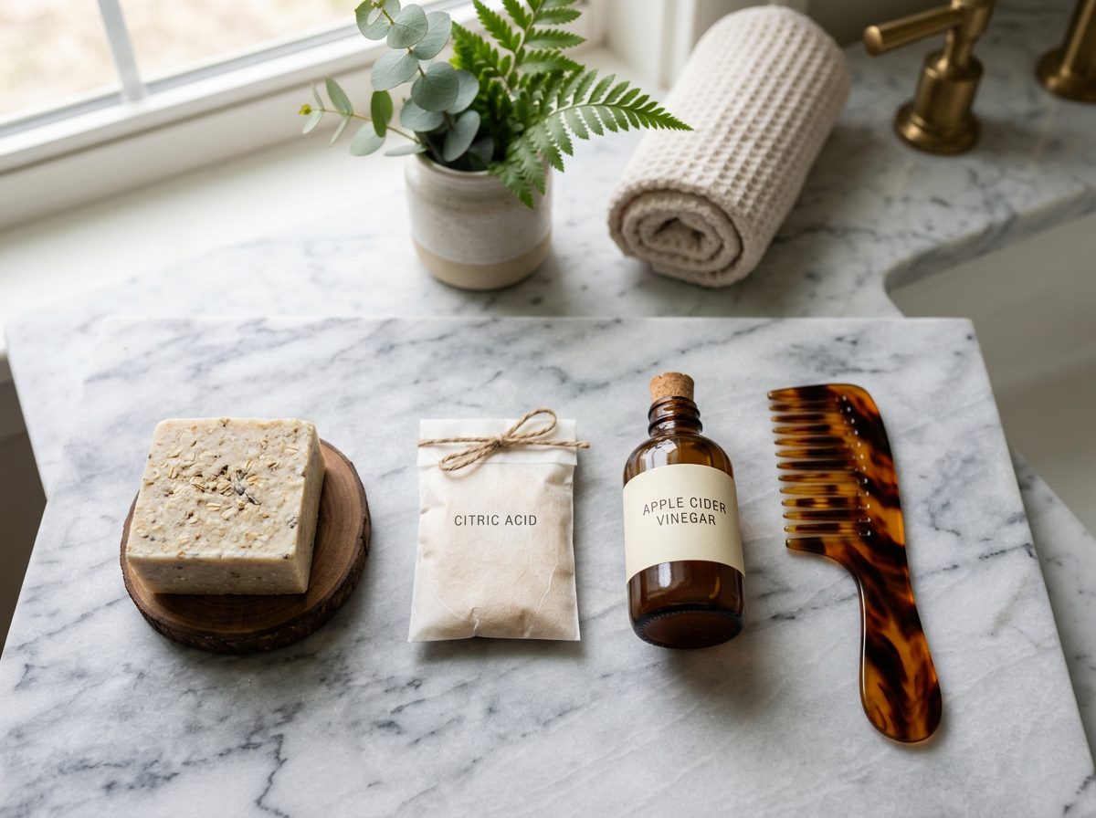 Shampoo bar ingredients to avoid on keratin-treated hair