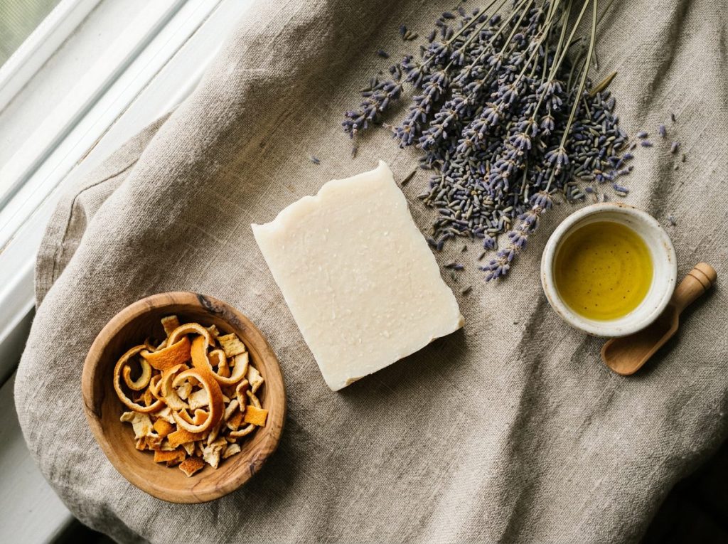 Person lathering a shampoo bar in hard water — illustrating why a shampoo bar may not lather and how to fix it