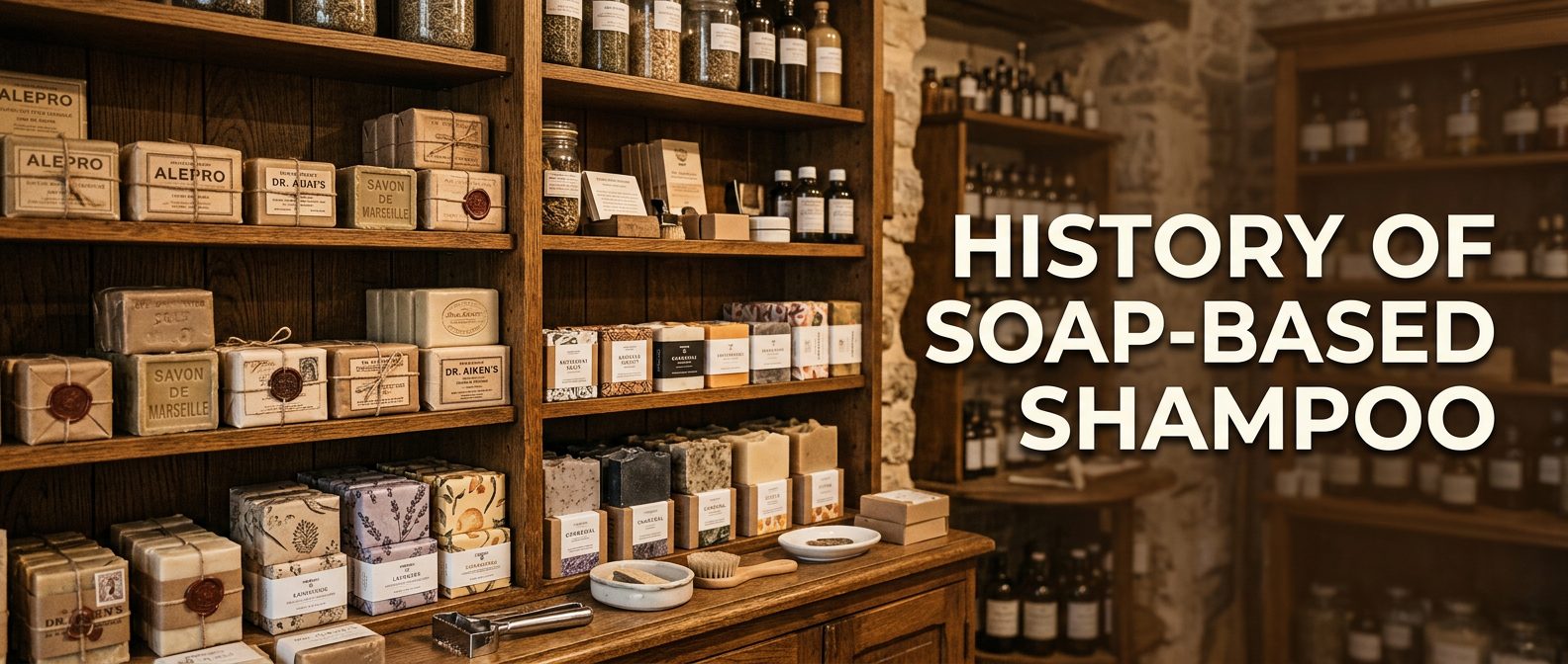 History of Shampoo: Aleppo to Shampoo Bars - article header